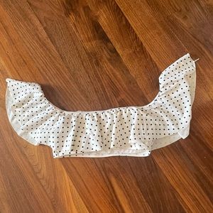 Off the shoulder bikini top